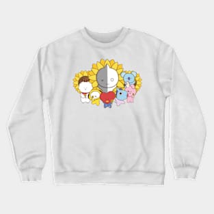 BT21 SUNFLOWER PARTY Crewneck Sweatshirt